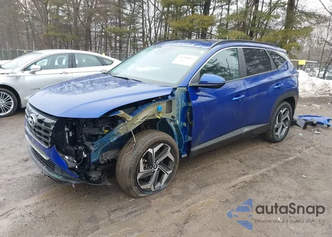 2022 Hyundai Tucson Sel z USA, uszkodzony, nr VIN 5NMJFCAE2NH115558